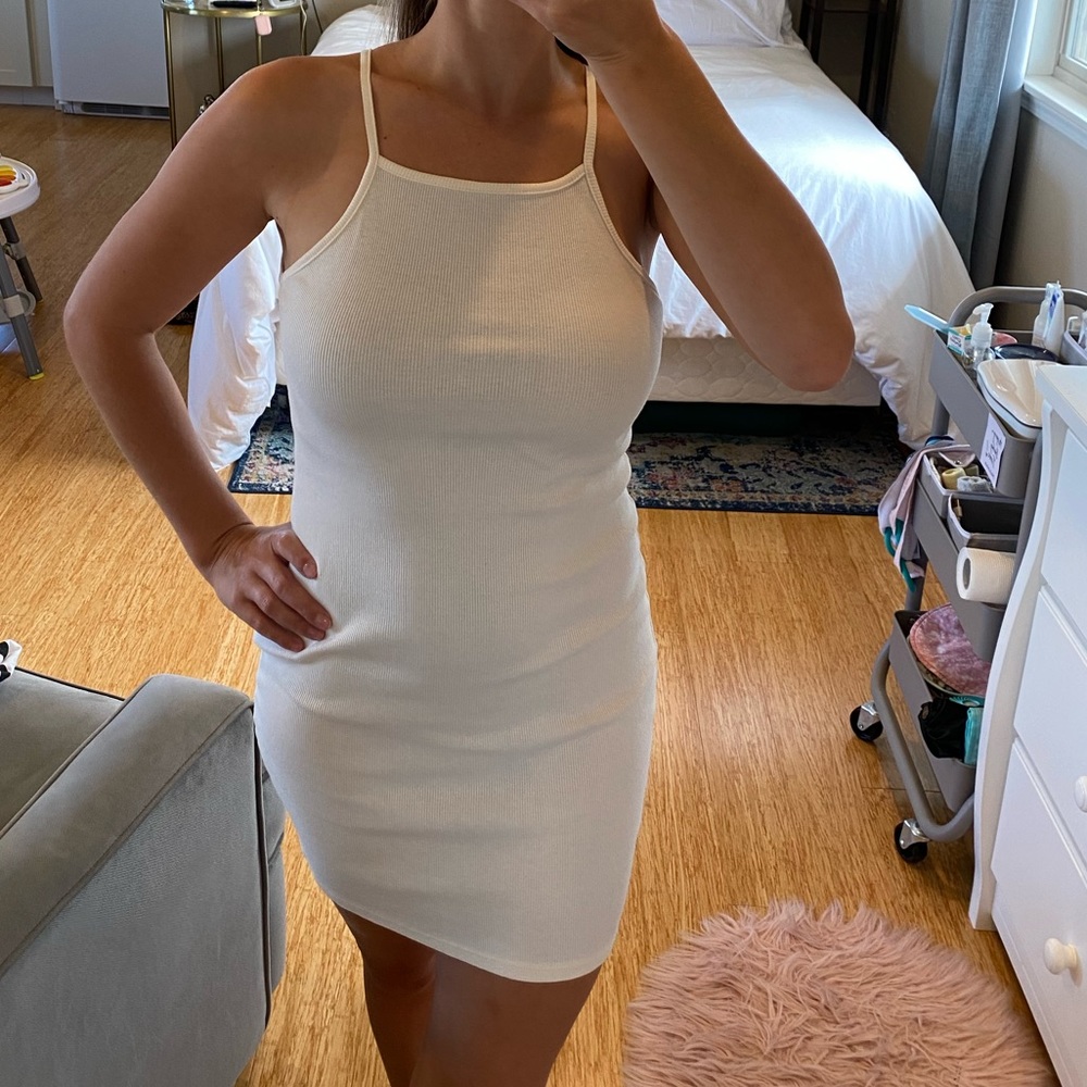 Mahina Cream Dress